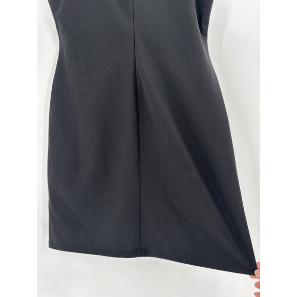 Tommy Hilfiger Dress Womens 18 Black Sleeveless Studded Sheath Stretchy Zip Up - Picture 12 of 16